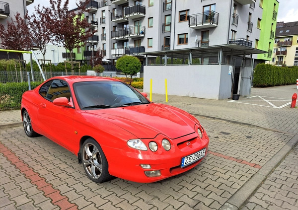 Hyundai Coupe cena 3999 przebieg: 188000, rok produkcji 1999 z Szczecin małe 781